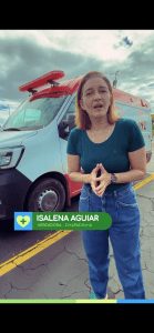 Chapadinha: Vereadora Isalena Aguair destaca entrega de nova ambulância do SAMU e parceria entre governo estadual e federal